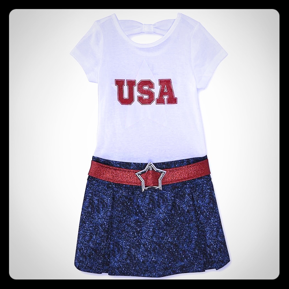 Girls USA Dress